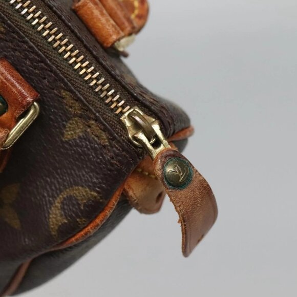 LOUIS VUITTON Monogram Mini Speedy Hand Bag M41534 LV Auth 130926 - Picture 9 of 16
